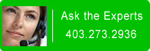 Ask the experts: call 403.273.2936